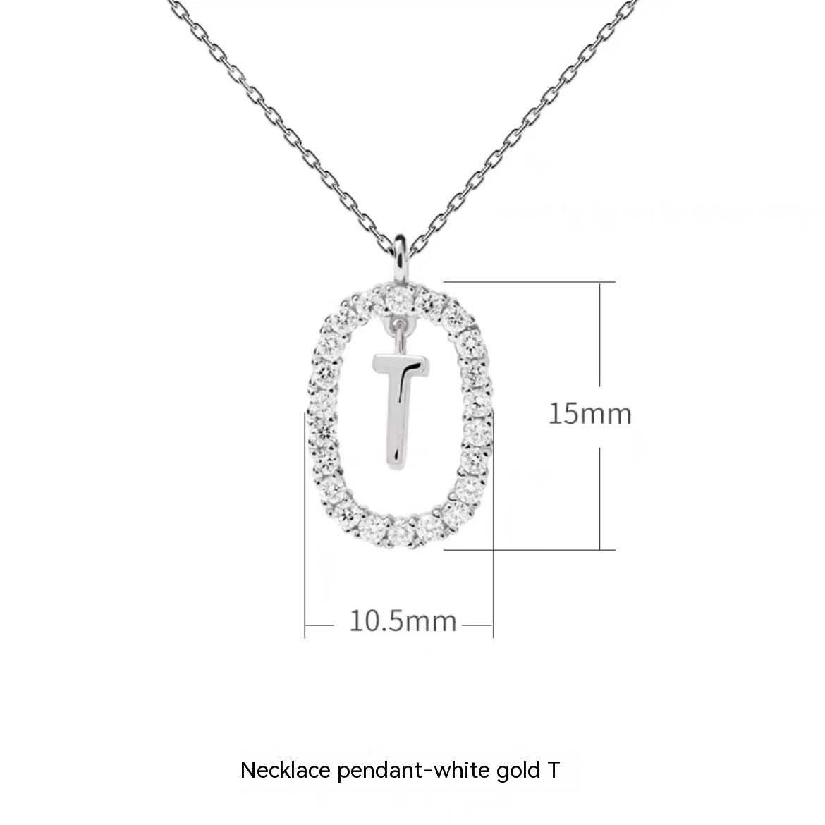 Spanish 26 Letter Commuter Premium Necklace b9c302a9 5b04 46a0 8d8a f6bd975397c5 trans