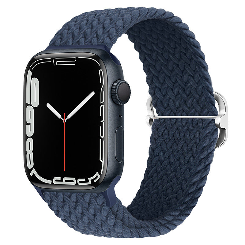 Double Loop Nylon Loop Woven Rainbow Watch Strap ba10ff5a 6e7a 41ff b1e0 03f1706e1812
