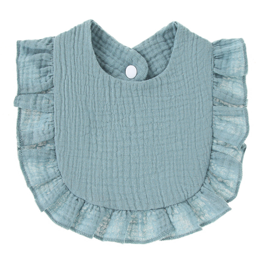 Ruffled Cotton Gauze Lace Bib Saliva Pocket ba2c9046 4fc9 494e 86df 51702bfbe465 483f539f 0dc7 4ea5 9573 405dfea0a793