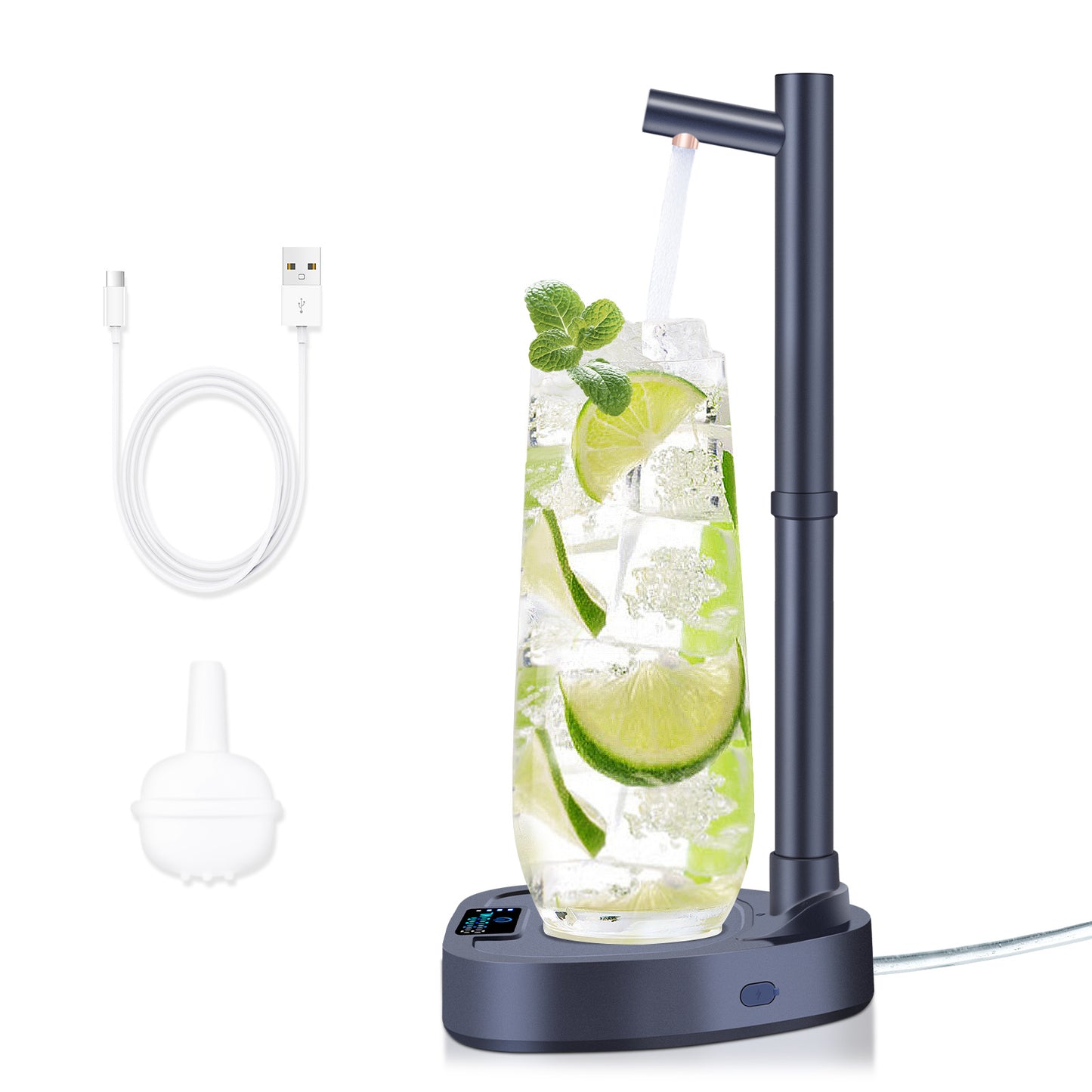 Added Extension Tupe Water Dispenser Automatic Water Bottle Desktop Rechargeable Water Dispenser With Stand ba69c8c2 8cad 441
