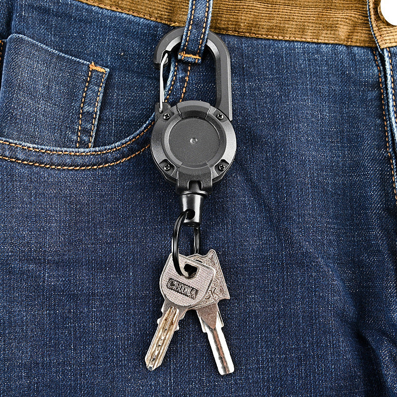 Fashion Bold Wire Rope Keychain bab68fe3 88a5 48f0 ace8 2913ab771473