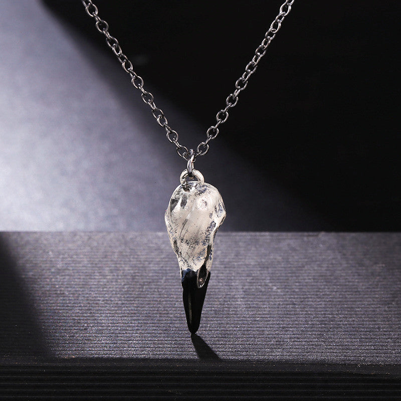Crow Skull Skull Pendant Necklace bafd1f31 2b56 4845 8b85 2062d6484db9