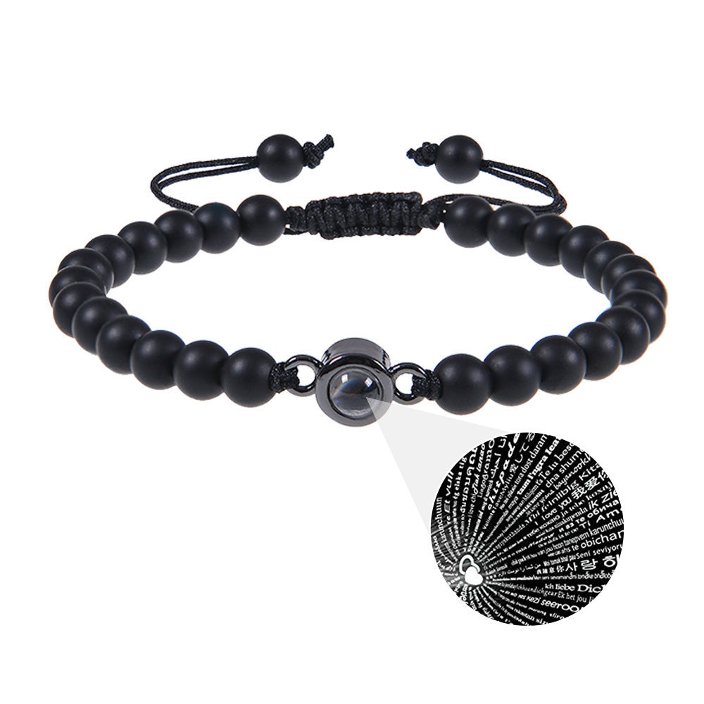 100 Languages Projection Bracelet Frosted - HD Wireless Product #6