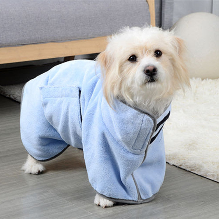 Quick-drying Pet Absorbent Towel Dog Bathrobe Pet Dog Bath Towel For Dogs Cats Microfiber Absorbent Pet Drying Towel Pet Supp