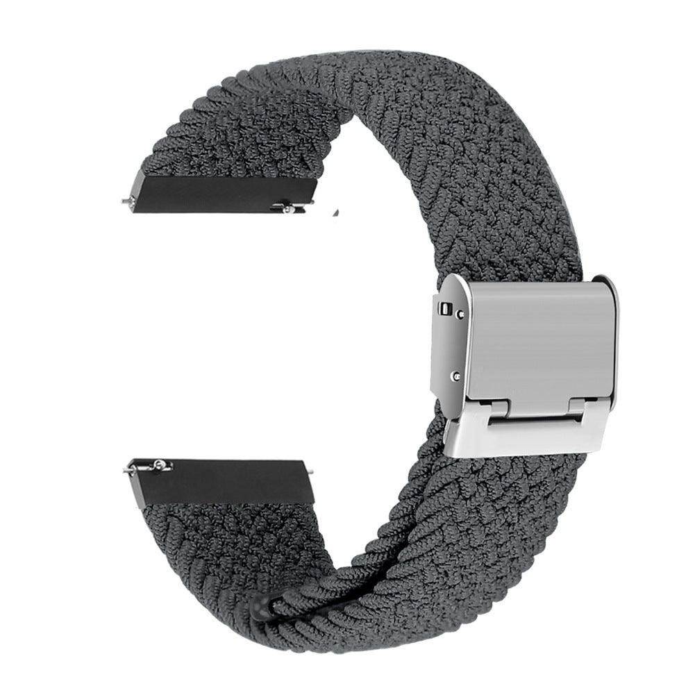 Simple Solid Color Buckle Woven Nylon Watchband bb95b325 38b5 485d 9b10 fdfa908126ce