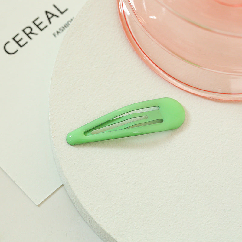 Drop-shaped Clip Paint Epoxy Female BB Clip Headdress Hairpin bbd5ad5d f507 4be0 be26 8536f3d383f5