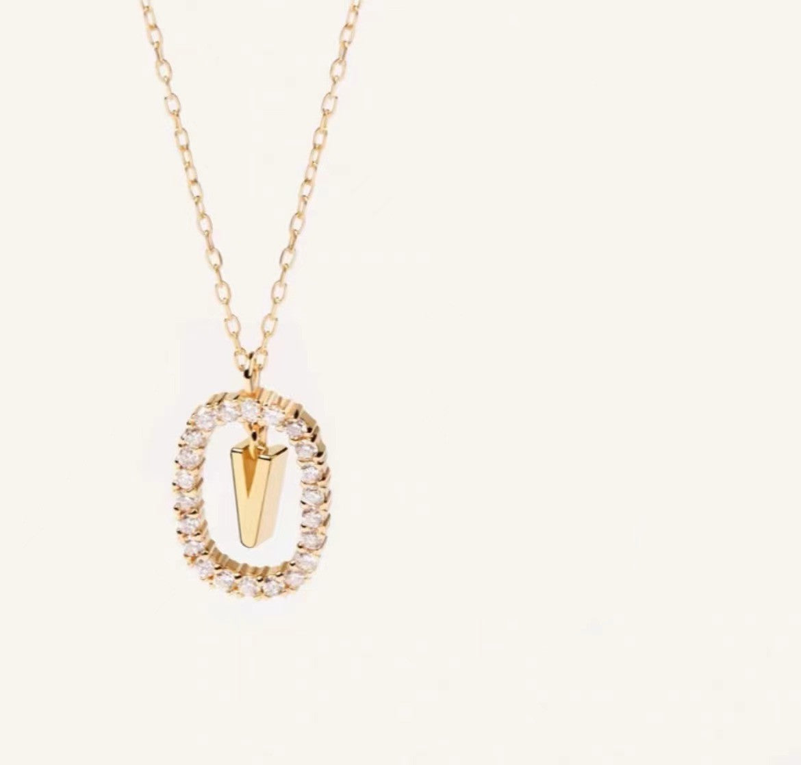 Spanish 26 Letter Commuter Premium Necklace bc0dbbfd ef91 4626 83e1 56a997e86494