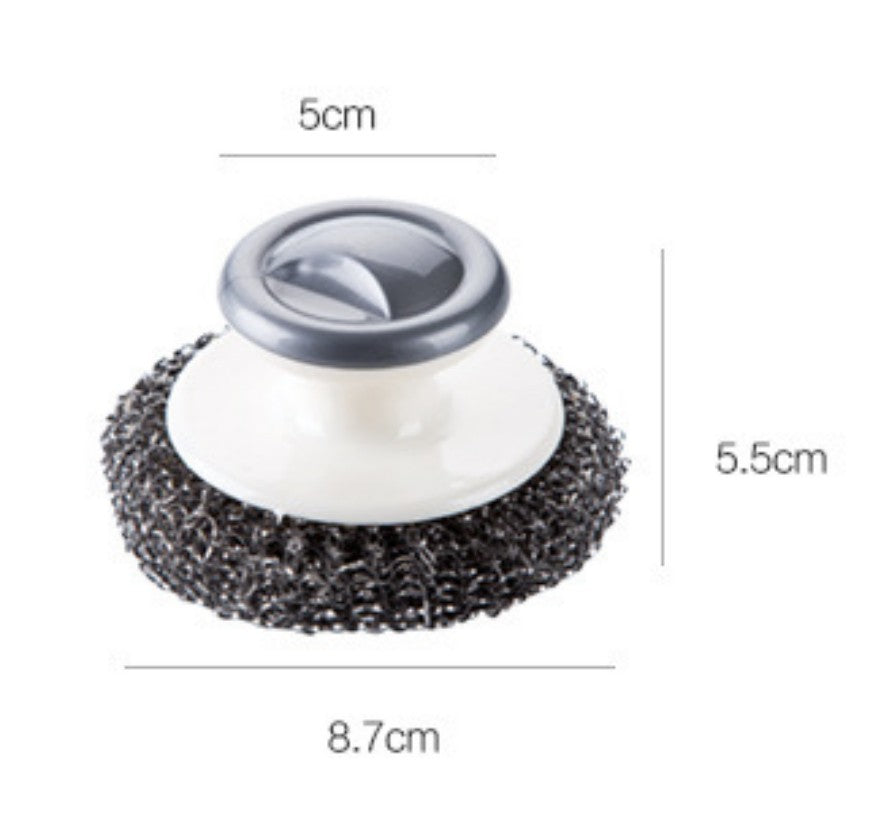 Stainless Steel Wool Scrubber, Scrubbing Scouring Pad, Steel Wool Scrubber For Kitchens, Bathroom And Kitchen Pots, Pans, Sin