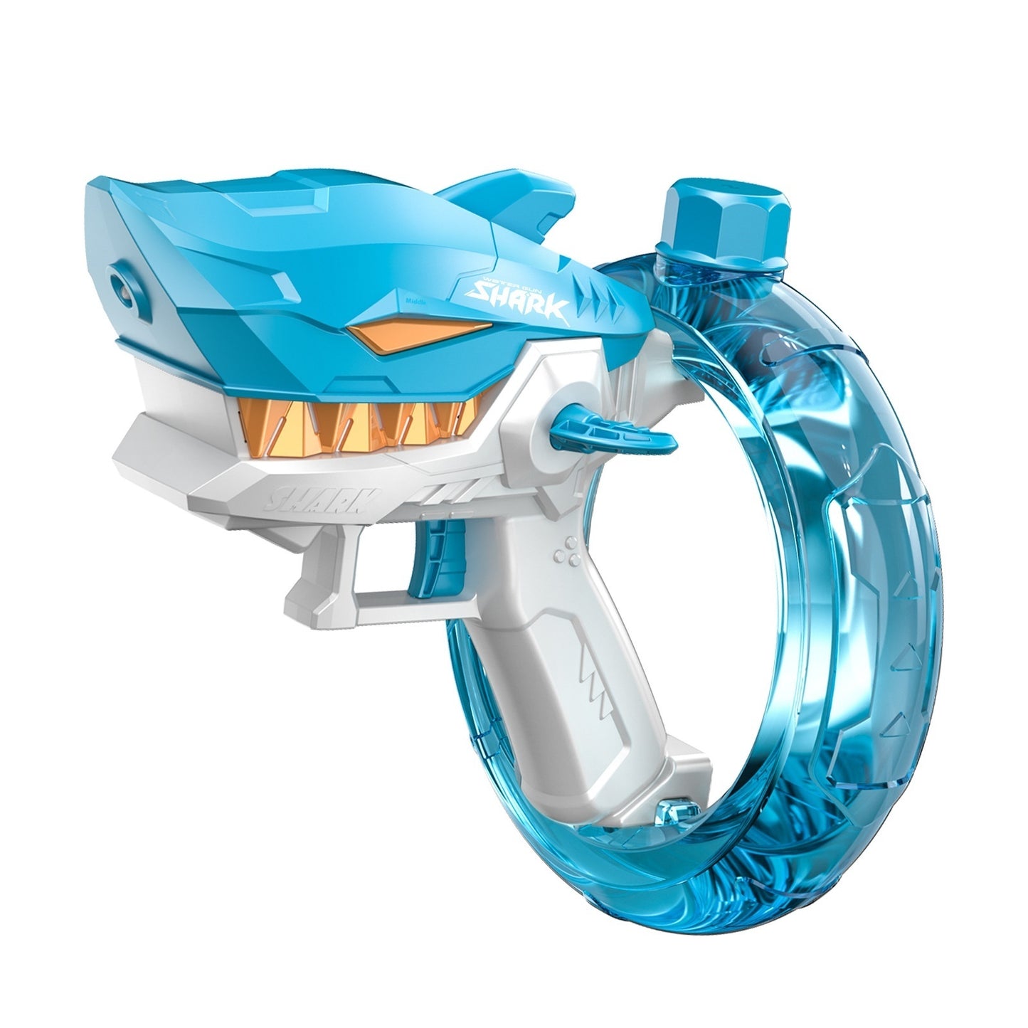 New Shark Electric Water Gun Toys Fully Automatic Continuous Fire Water Gun Large Capacity Beach Summer Children's Water Play