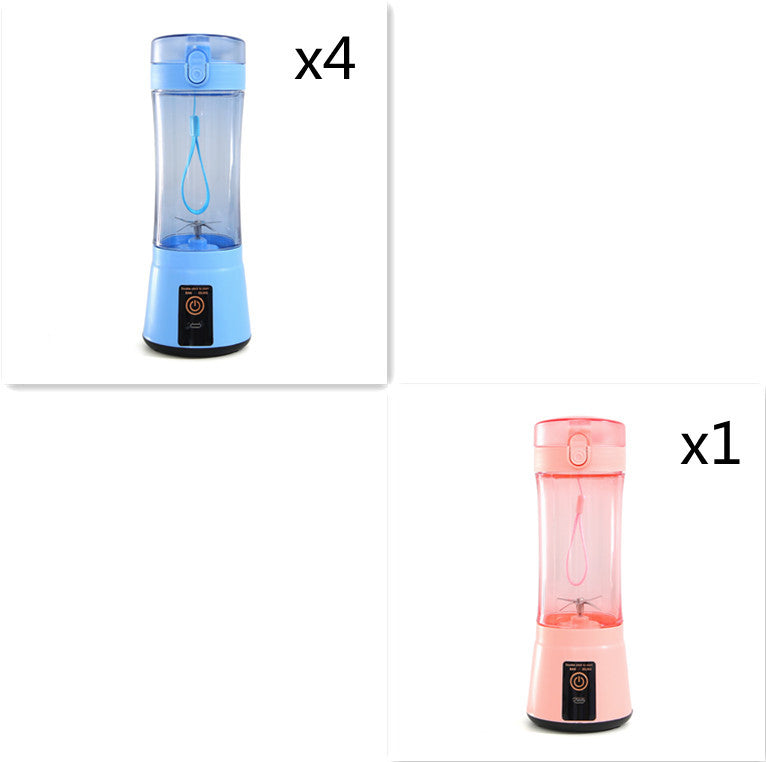 Portable Electric Fruit Juicer Wireless USB Rechargeable Mini Mixer Multifunction Summer Smoothie Blender Machine Kitchen Sup