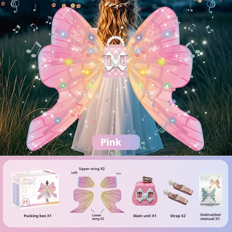 Children's Electric Butterfly Glowing Wing Toy Girl be458175 d2c6 410f 81ac c4e67aadbccd fine