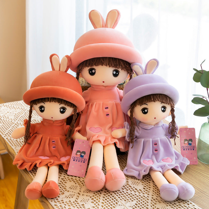 Girl Cute Rabbit Plush Toy Cartoon Doll be4f4925 5cdf 47e0 b912 5c9aed97c4a9
