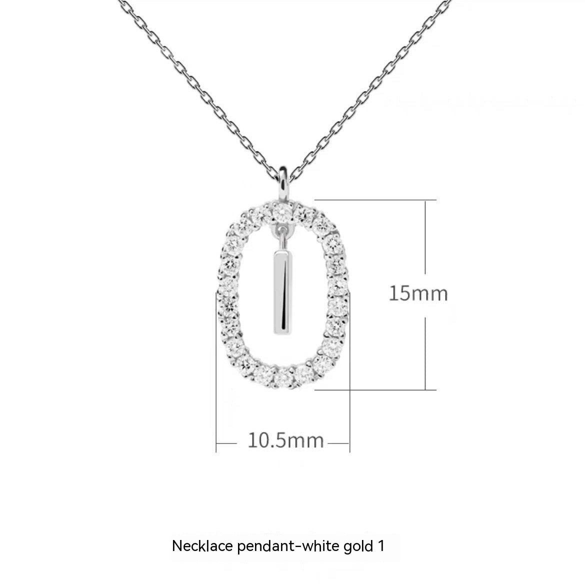 Spanish 26 Letter Commuter Premium Necklace bec2449d bd5d 4241 a0fa d513f58e6bb5 trans
