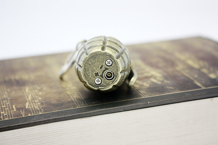 Bronze Grenade Hanging Buckle Flame Lighter Creative Personality bedf94b2 dafd 419d a266 45ebb64928c5