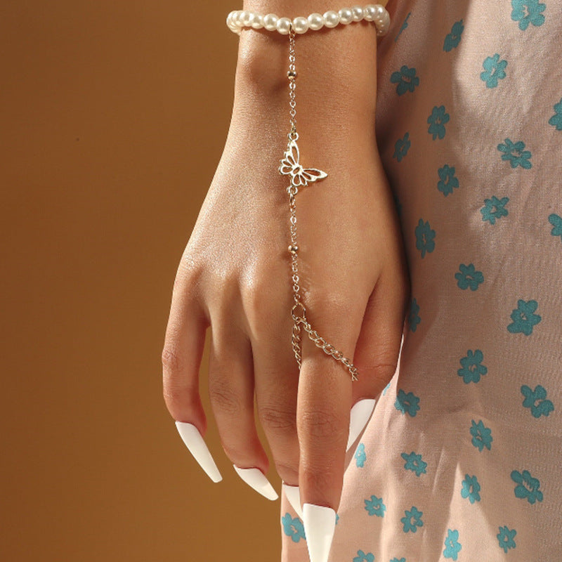 Butterfly Finger Bracelet Ladies Bracelet bf430862 be1e 4e36 ae87 e30986ddf623