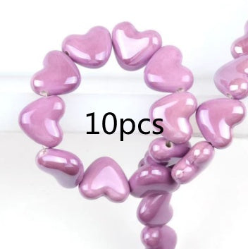 Cross Hole Love Ceramic Beads bf759ce9 fac8 48c0 9060 8527896622b7