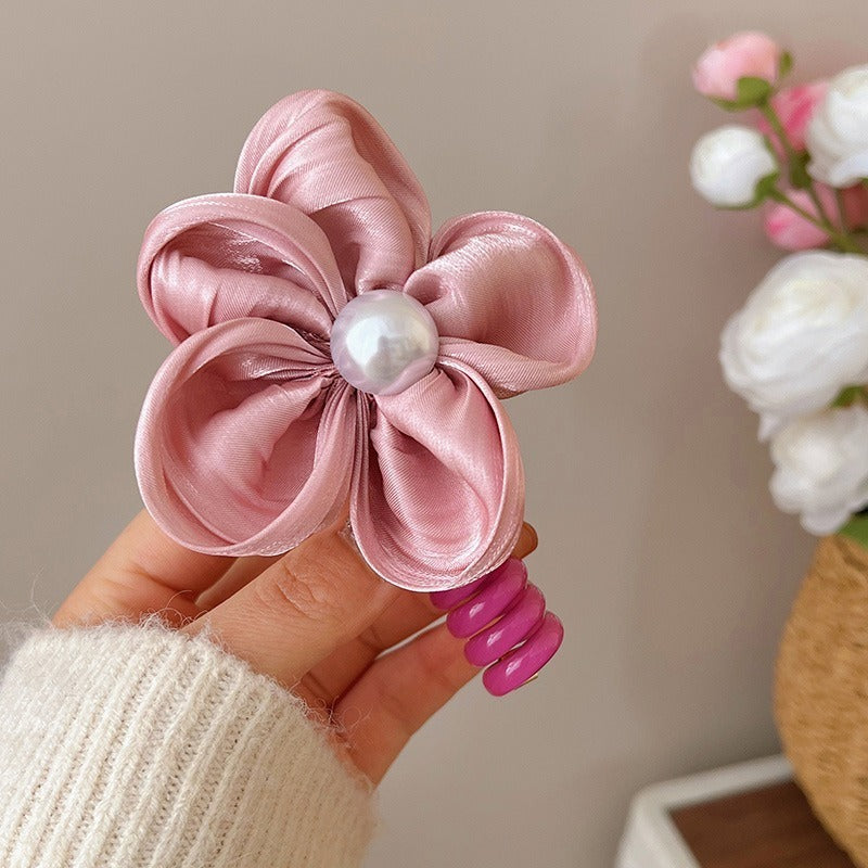 Telephone Wire Hair Ties Hair Rope Hair-binding High Elasticity Not Tight Hair bf87ff49 3205 4a09 9a64 b9f185cb7f6c