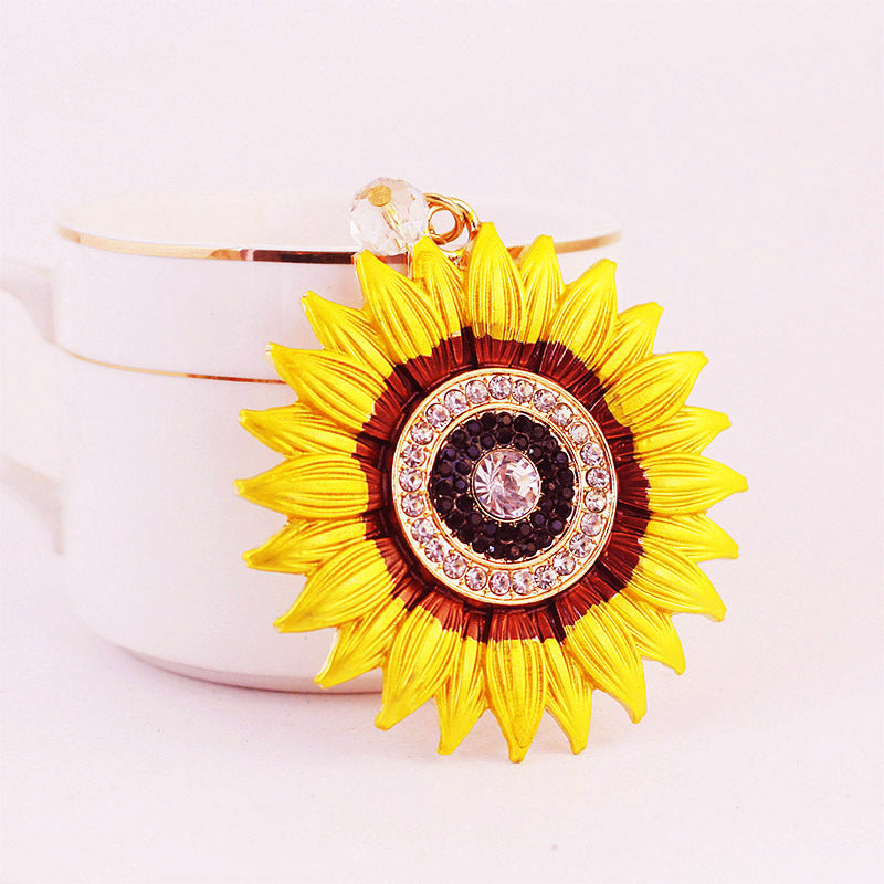 Sunflower Plant Key Chain Accessories c02dc38e 848a 4dc0 952d c1302f96ad4d