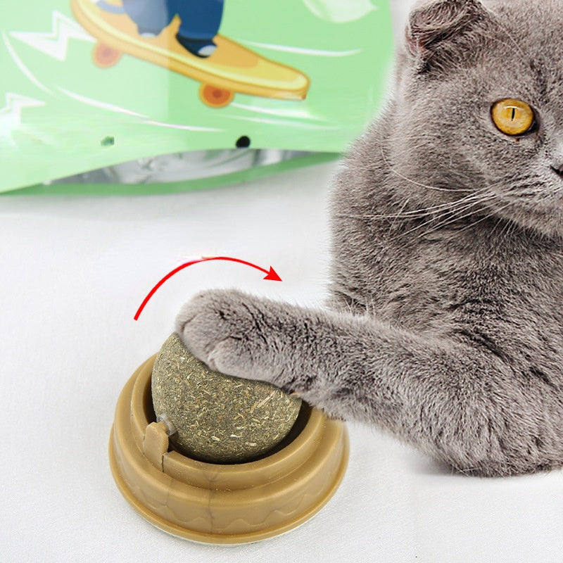 Catnip Balls Cat Treats Rotary Molar Teeth Cleaning c04e5647 3d82 4bbe afe8 0ea765c5a04f