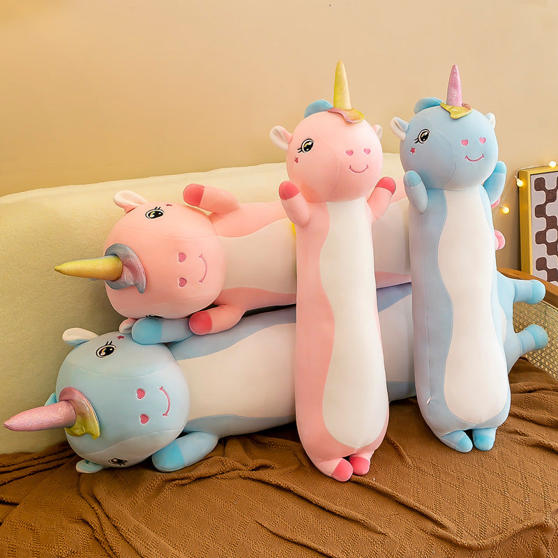 Girls Bed Doll Long Strip Sleeping Pillow Removable And Washable Children's Plush Toy c06ac476 334e 4330 86cc 32efd9f7f5ea