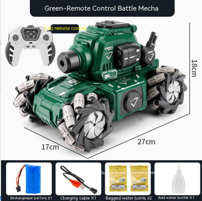 24g Remote Control Tank Children's Lighting Water Bomb Toys - HD Wireless Product #13