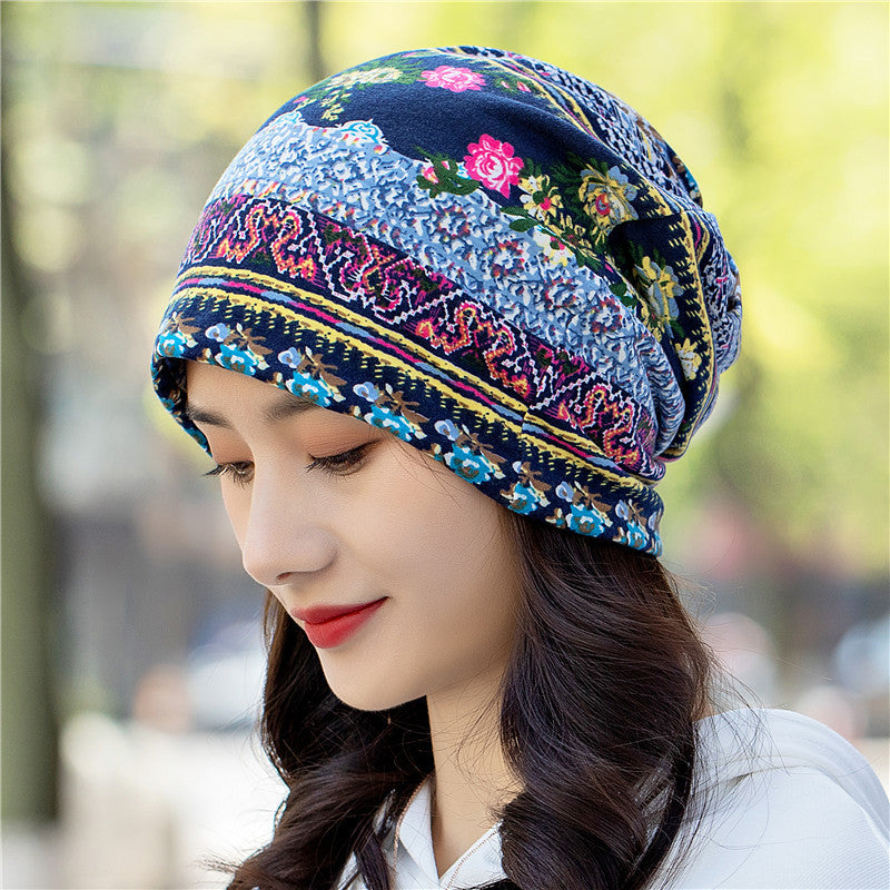 Head Ethnic Wind Series Korean Cashew Flower Bun Head Hat c109f53c 237f 4832 b4b4 bd819e23a9cc