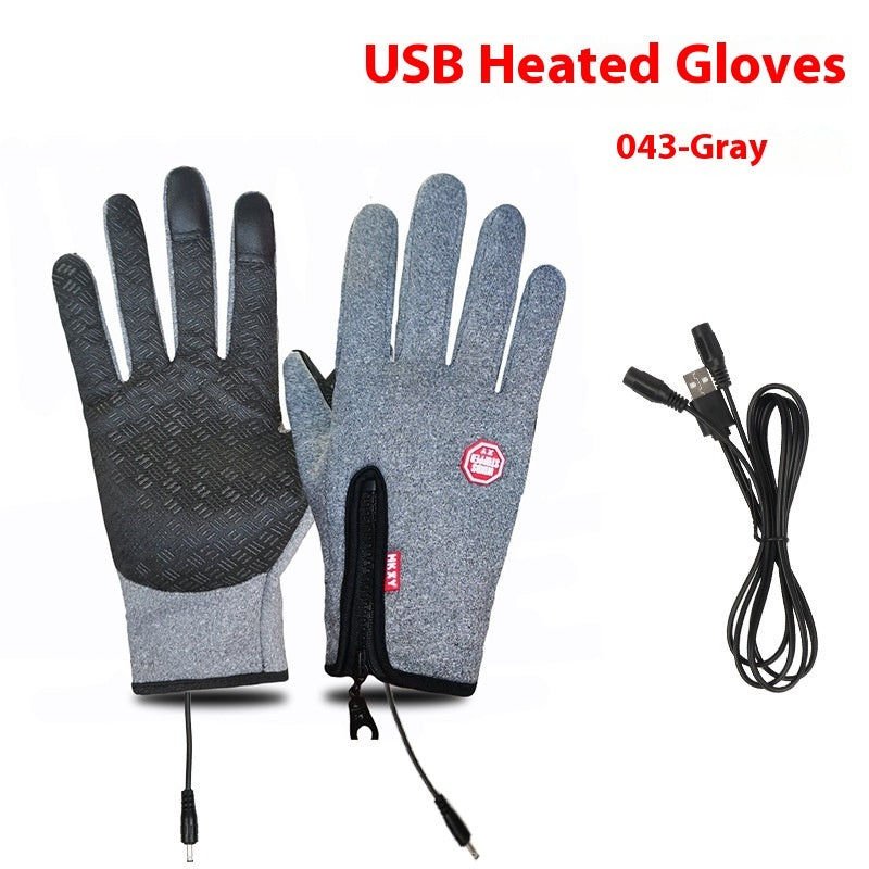 USB Electric Heating Heating Gloves Winter Outdoors Sports Skiing Warm Waterproof Non-slip c2e3d641 8ddc 4a4d 98f6 1d21f81010