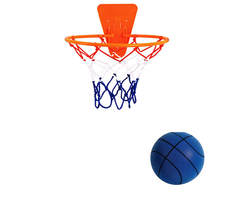 Silent High Density Foam Sports Ball Indoor Mute Basketball Soft Elastic Ball Children Sports Toy Games c33768a3 ec01 42a4 9c