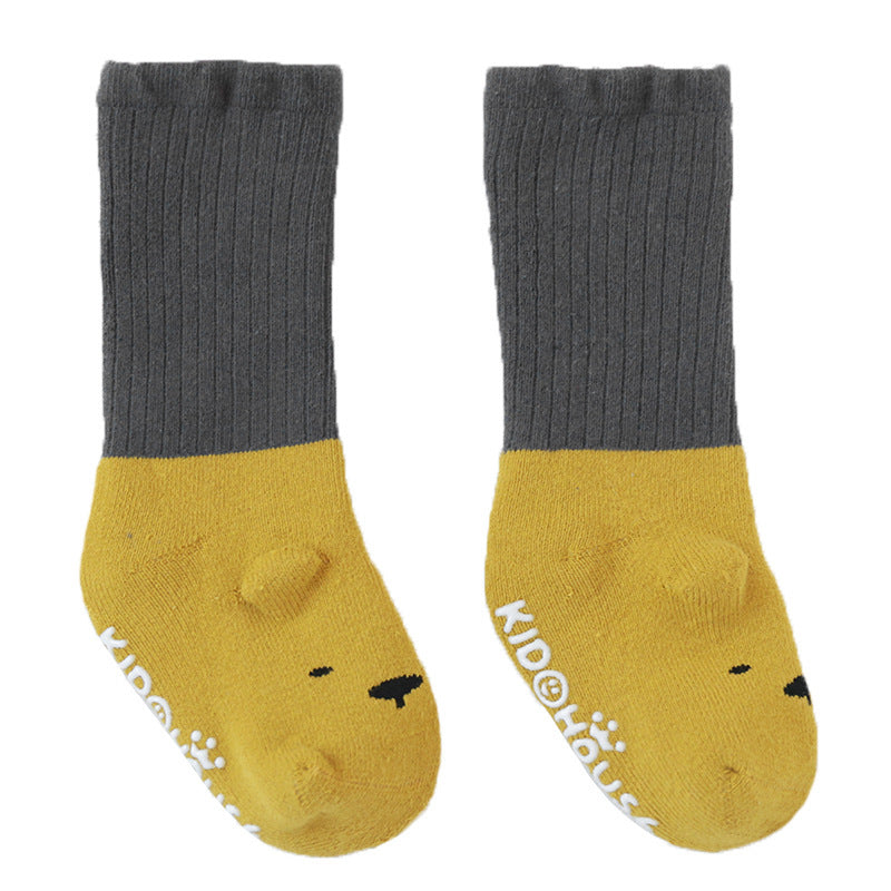 Thick Terry Baby Middle Tube Stereoscopic Anti-skid Floor Socks c34aff11 c84f 4e0d 9b30 2603c1fc2011