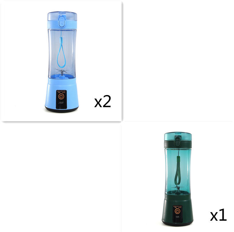 Portable Electric Fruit Juicer Wireless USB Rechargeable Mini Mixer Multifunction Summer Smoothie Blender Machine Kitchen Sup