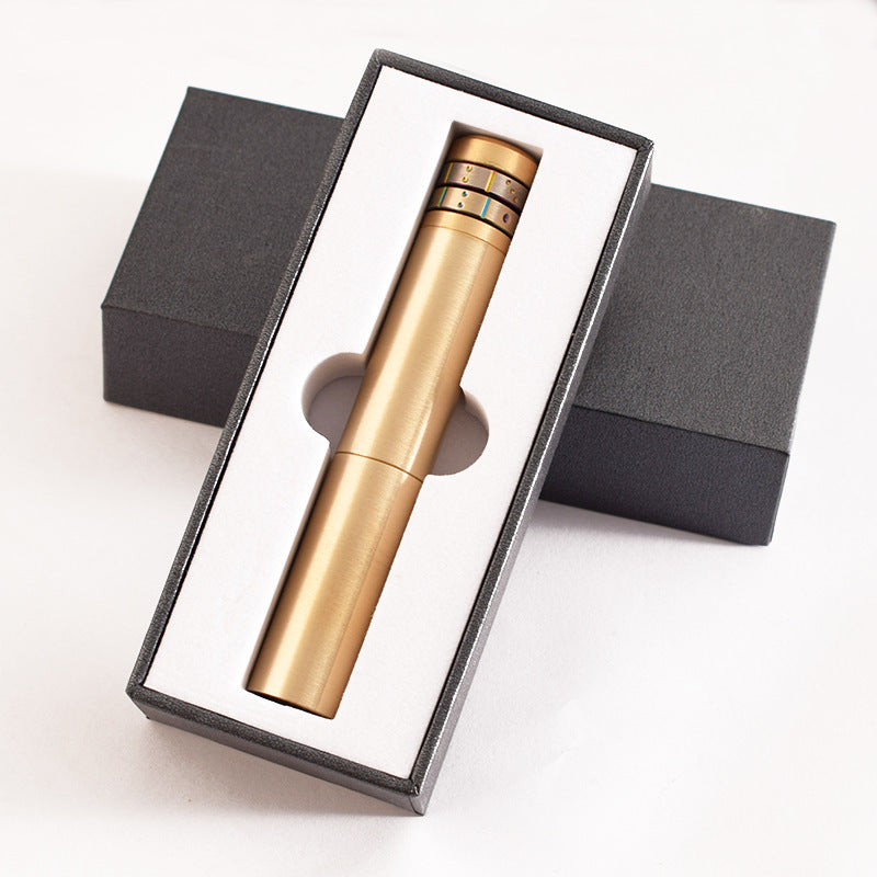Nunchaku Second-generation Brass Oil Machine Creative Retro Old-fashioned Special-shaped Kerosene Lighter c3bc88c2 5542 4d91