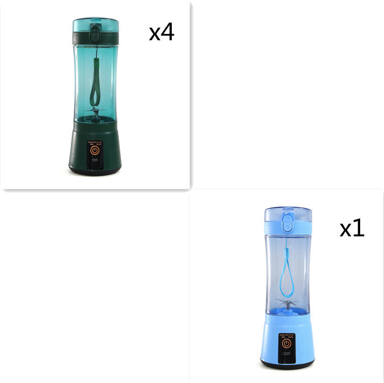 Portable Electric Fruit Juicer Wireless USB Rechargeable Mini Mixer Multifunction Summer Smoothie Blender Machine Kitchen Sup