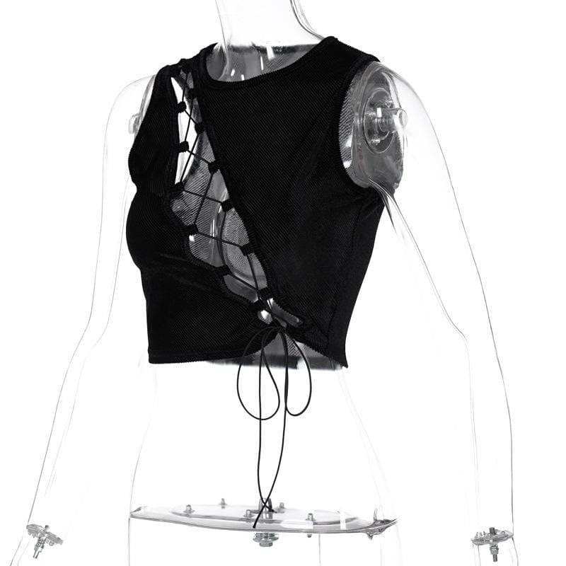 Chest Cutout Strap Sexy Vest c55fc44f a6bf 4761 945a 8b07e234a17a