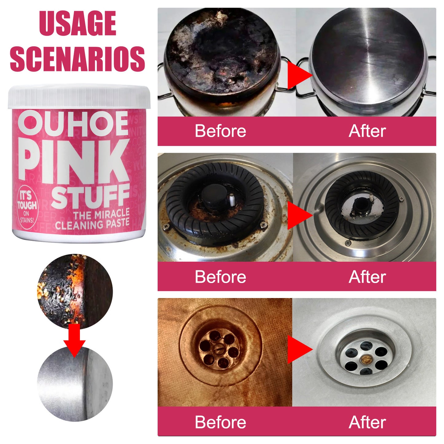 Household Mild Multi-functional Cleaning Cream Clear Kitchen Heavy Oil Stain c5d12cef 23dc 4e7b 81a0 8df3cf3c5632