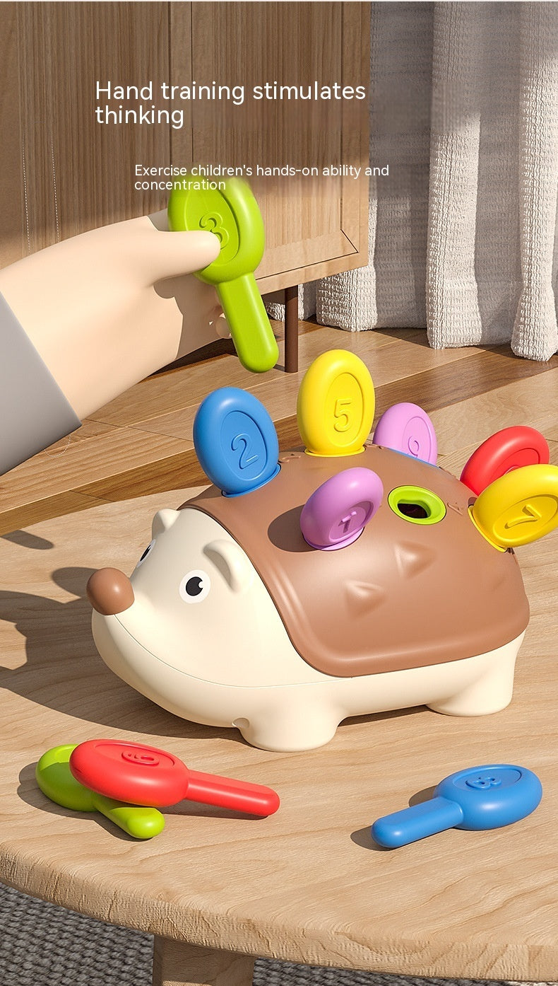 Fine Motor Training Toys Early Childhood Education Hand-eye Coordination Splicing Little Hedgehog c6431c98 32cb 452f ae3e cd9