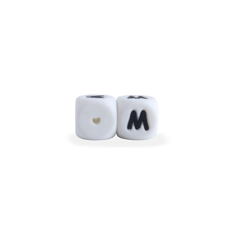 12mm Baby Products 26 Silicone English Alphabet Beads Teeth Accessories - HD Wireless Product #18