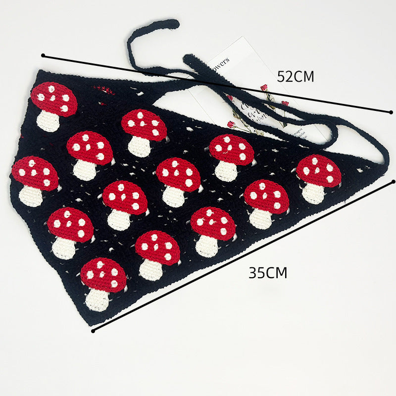 All-matching Triangular Binder Knitted Hair Band c6c44b4c 2a34 488e 96ed 35745909a348