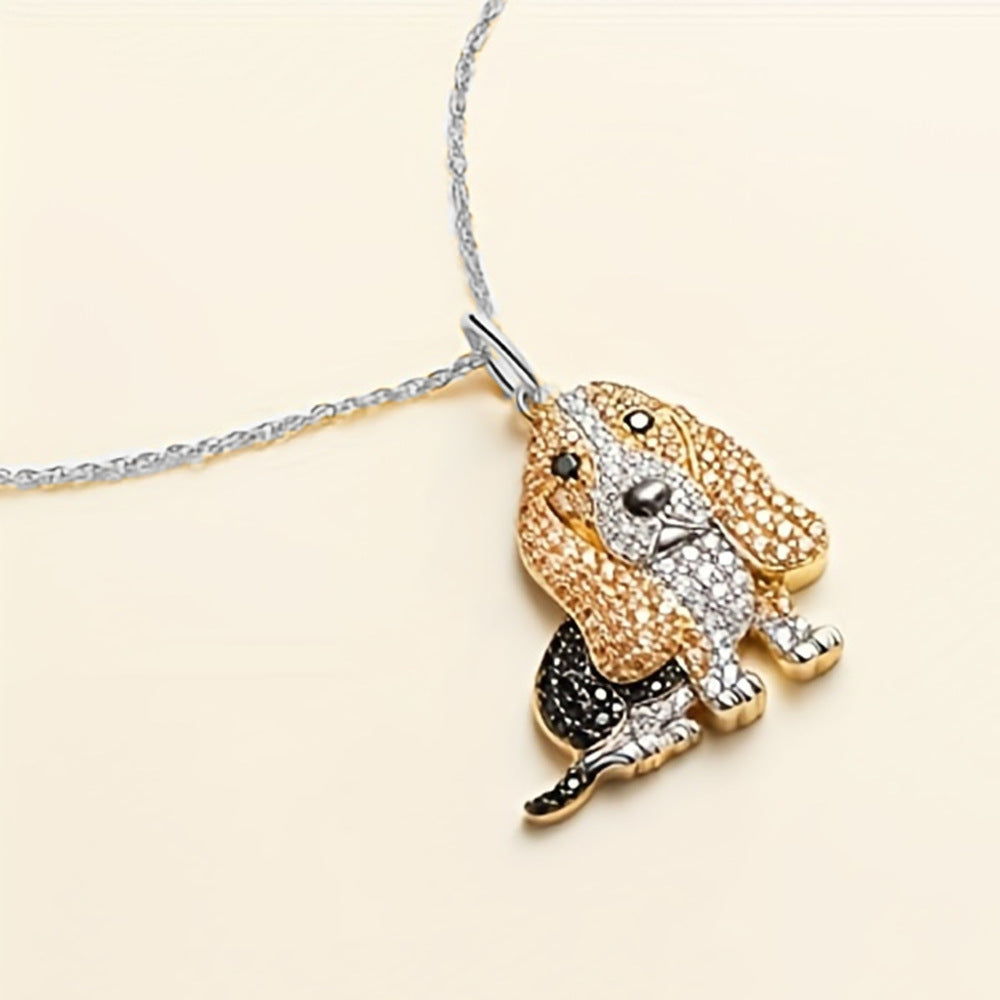 Cute Baggy Hound Pendant Necklace c7176225 dabe 4a08 86bd b17d0217a40e