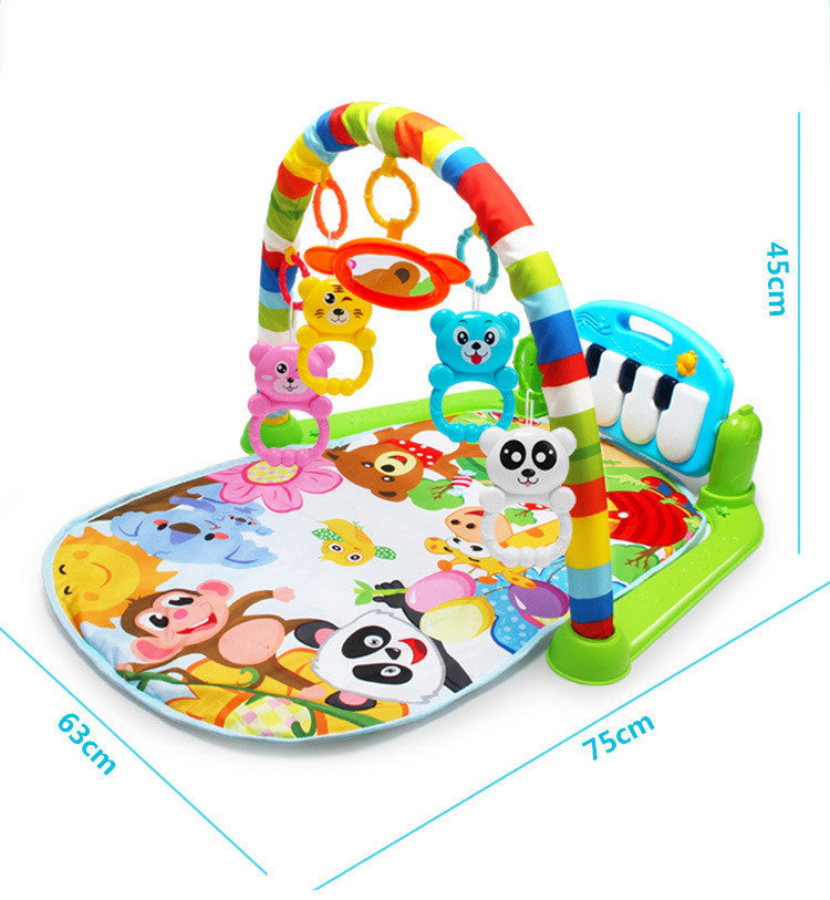 Baby Pedal Piano Baby Music Fitness Stand Toy Baby Fitness Device c7589555 2285 49bc 8390 53e7362ef572