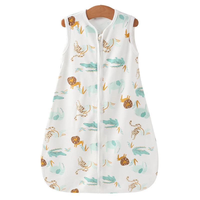 Newborn Summer Vest Sleeping Bag Baby Anti-kick Quilt c7b14e72 f540 494b 9be1 f1e71425ab43