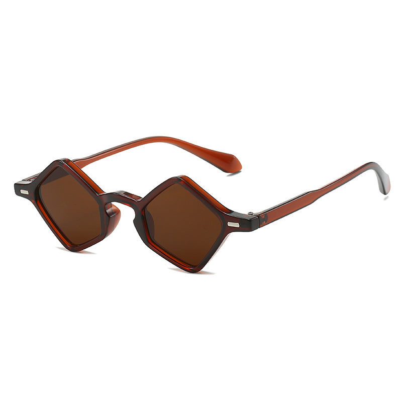 Women's Fashion Geometry Pattern Triangle Glasses c8a904ed 6736 4672 81af 13bdad800544
