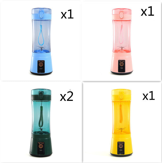Portable Electric Fruit Juicer Wireless USB Rechargeable Mini Mixer Multifunction Summer Smoothie Blender Machine Kitchen Sup