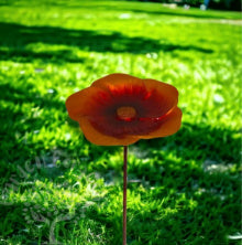 Ground Metal Flower With Sheep Hook Bird Feeder c9d9f390 6de3 4fc6 90d1 6a2bd22b6fe4