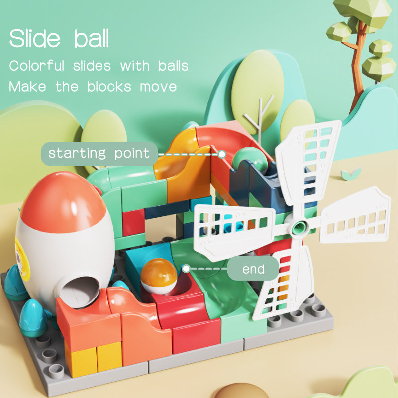 Aerospace Orbital 71 Large Particle Children's Slide Assembled Building Blocks c9dbf5db 5e2e 4977 b81f 9957e76afbc7