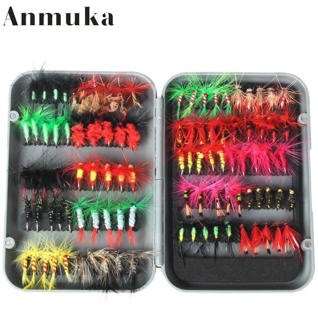 Fishing Gear 100 Fly Bait Set c9ee5a99 43fb 4e24 9fae b61e1d0f708f