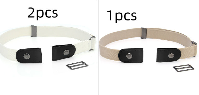 New Slim Elastic Invisible Belt Simple Lazy Belt Fat Elastic Leather ca0d397c 6178 4b52 8462 5d832ba588d3