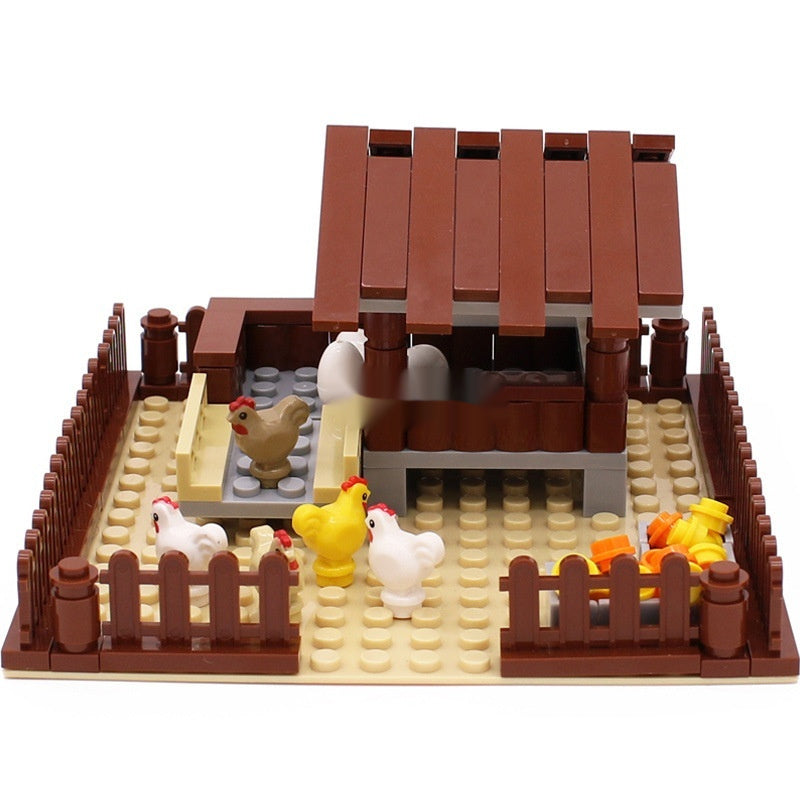 MOC Small Particle Building Blocks Animal Farm Scene Dispersion Accessories Suit ca735bd3 16f0 42c0 9f0c a5134d066fa8 fine