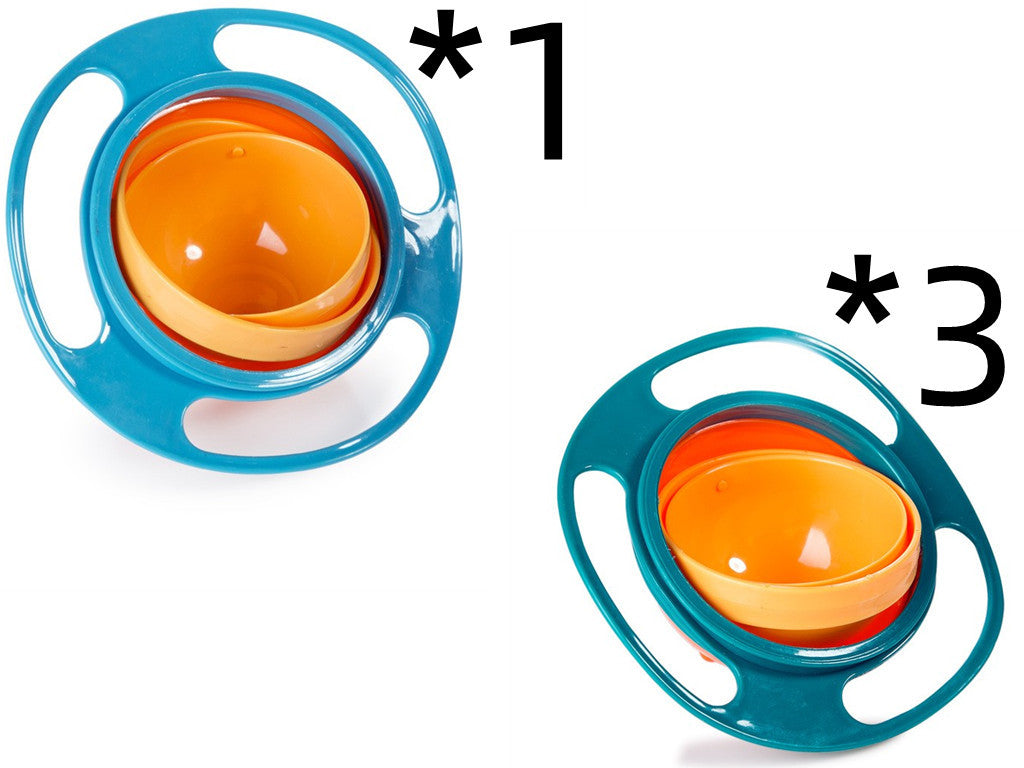 360 Rotate Universal Spill-proof Bowl Dishes - HD Wireless Product #35
