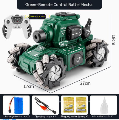 24g Remote Control Tank Children's Lighting Water Bomb Toys - HD Wireless Product #11
