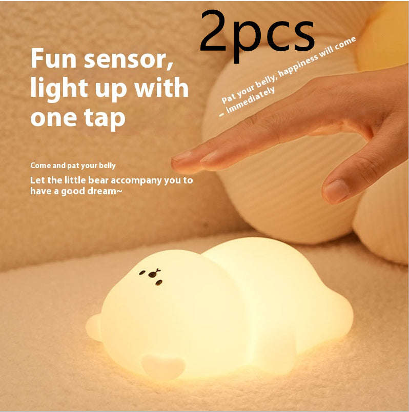USB Rechargeable LED Colorful Timing Atmosphere Silicone Light cc0993c7 f3b8 4658 9afc a0ffd5ffaefb